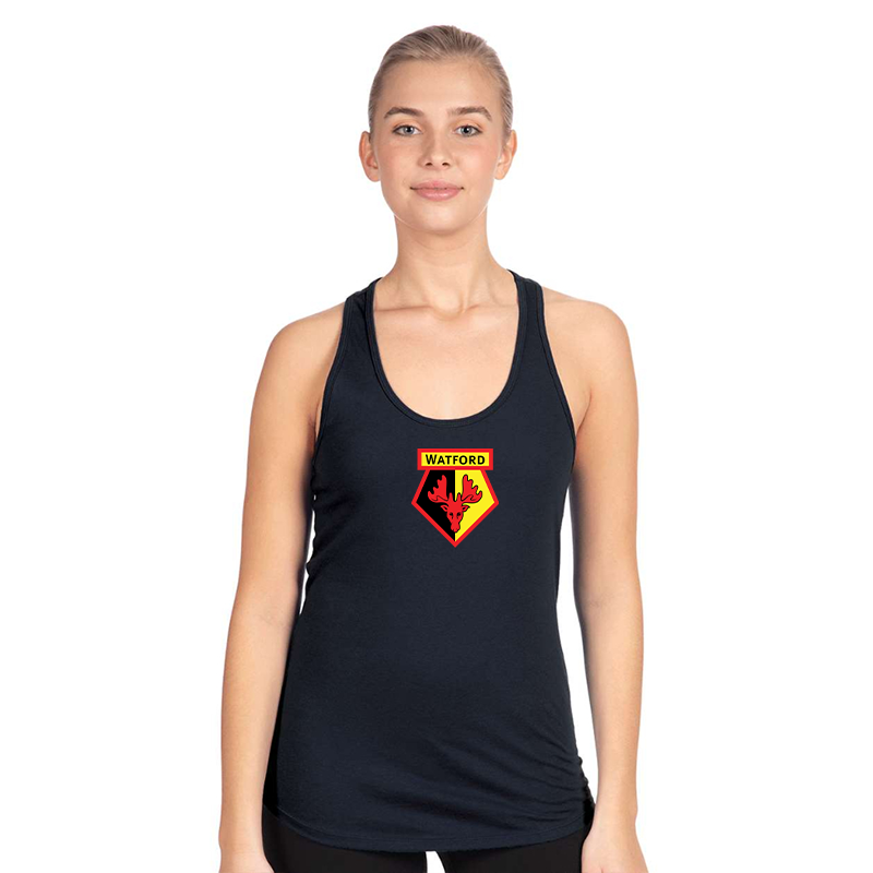 Women's Watford Soccer Next Level Ideal Racerback Tank
